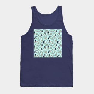 Muted Moroccan Floral Tank Top